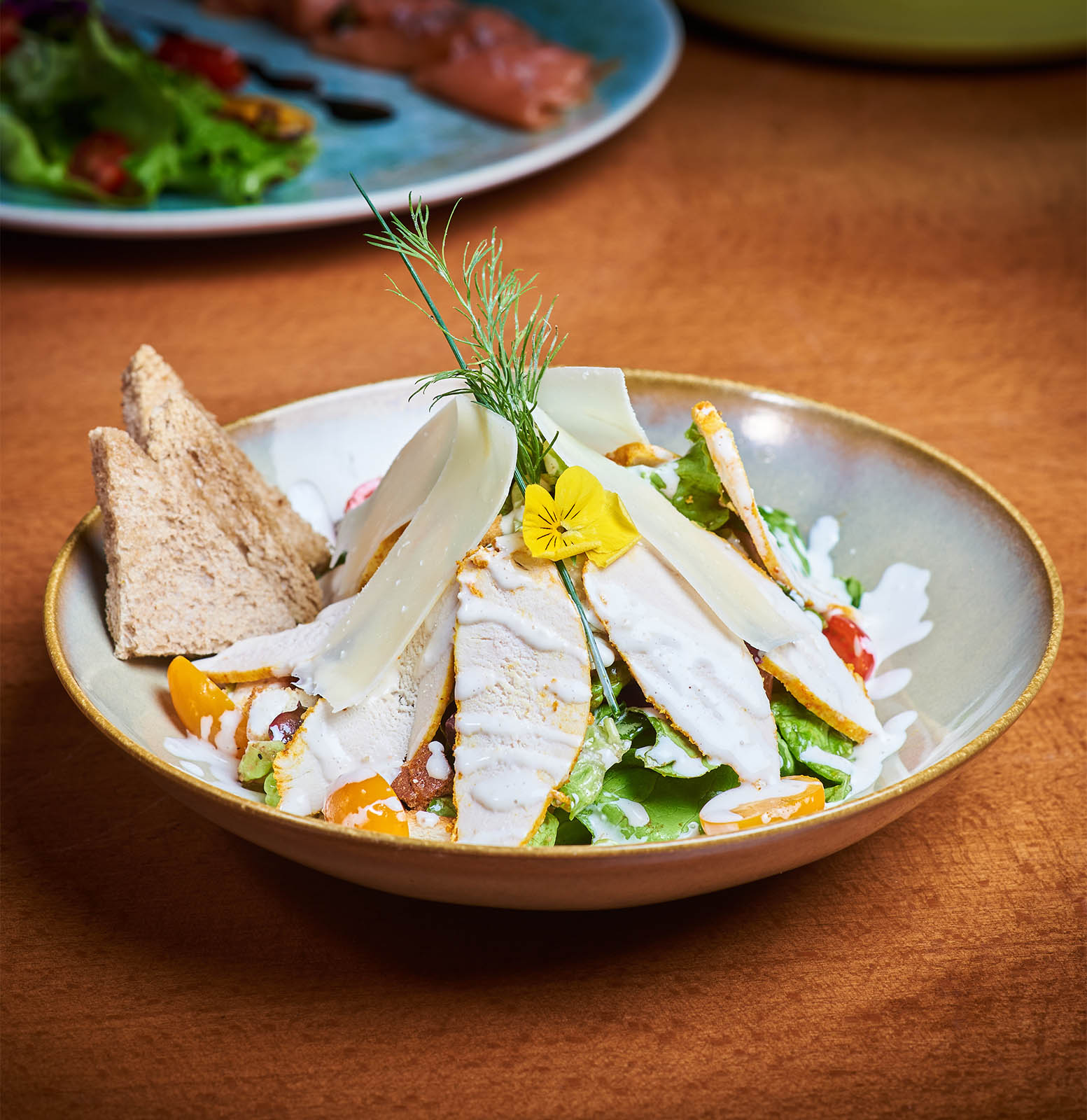 salade césar - cuisine